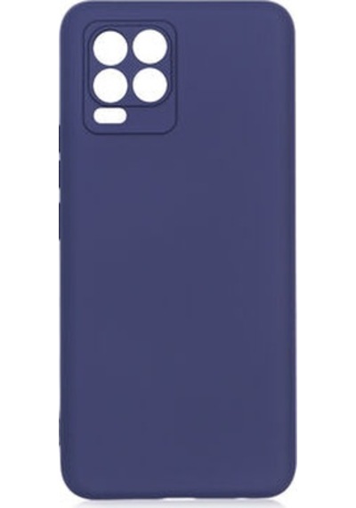 Realme 8 Pro Kılıf Esnek Yapılı İnce Slim Silikon Kapak Ryc/premier Lacivert