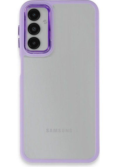 Cosmotex Newface Samsung Galaxy Uyumlu  A14 4g Kılıf Dora Kapak - Lila LİLA