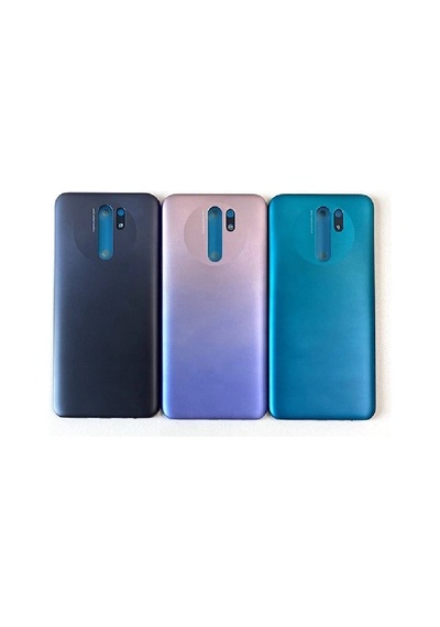 Xiaomi Redmi 9 Arka Kapak Pil Batarya Kapağı Mor