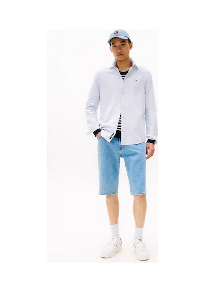 Tommy Hilfiger Erkek Oxford Gömlek Beyaz