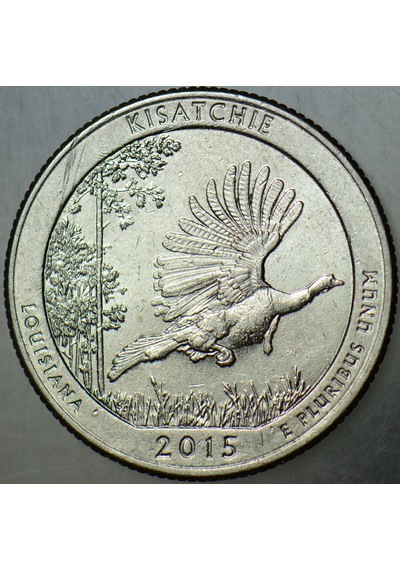 Amerika Çeyrek Dolar 2015 D Eyaletler-louısıana - Kısatchıe.