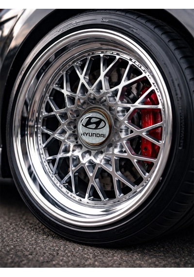 Hyundai Jant Göbeği Damla Etiket 4 Lü Oto Universal Jant Göbeği 3d Jant Arması Damla Sticker Seti Çok Renkli