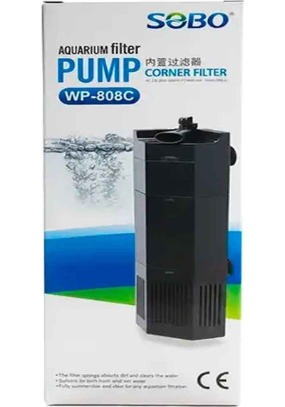 Sobo Akvaryum Köşe İç Filtre 800 L/h 15 W