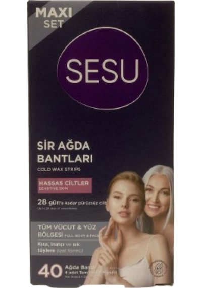 Sesu Maxi Sir Ağda Hassas Ciltler Set
