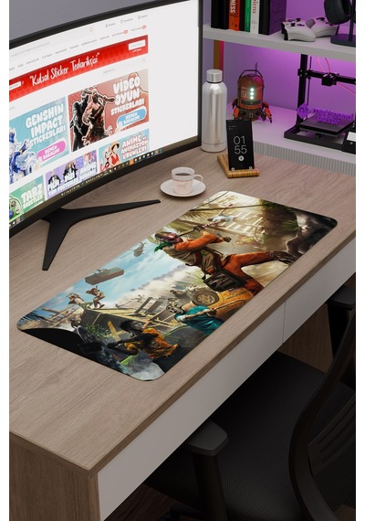 Dying Light Kaymaz Dikişli Kauçuk Oyuncu Mousepad V2 - 70x30 Xl Gaming Mouse Pad Fare Altlığı