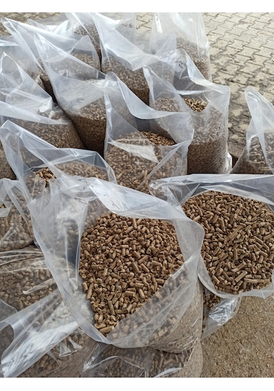 %100 Organik Çam Pelet 10 Kg 8 Mm