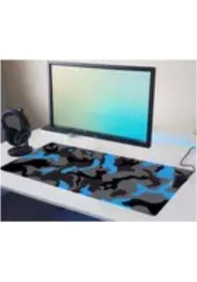 Kamuflaj Mouse Pad 70X30 Cm Kaydırmaz Dikişli Kaliteli