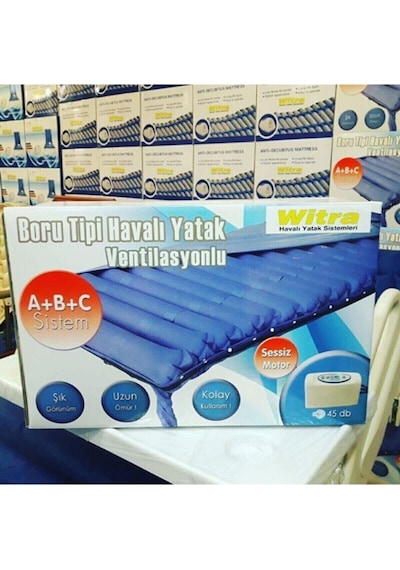 Ventilasyonlu Abc 12 Cm Boru Tipi Havalı Yatak