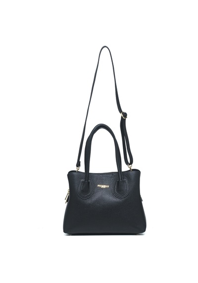 Omuz Çantası Kadın Iva M Piumelli Milano Bag D28 Black Siyah