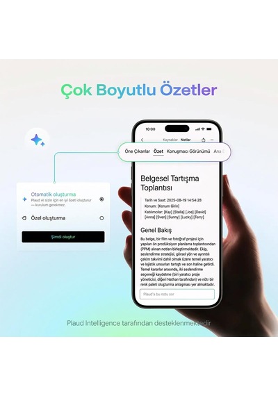 Plaud Note Pro Aı Ses Kaydedici Siyah - Pn0300