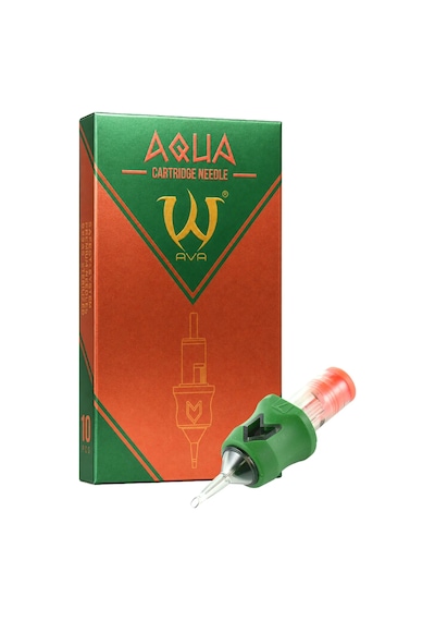 Aqua 1214rl Çizgi Kartuş İğnesi Dövme İğnesi 10'lu Kutu