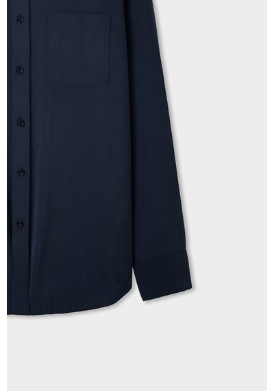 D'S Damat Ds Damat Comfort Lacivert Düz Gömlek 5hc02kc01327m Çok Renkli