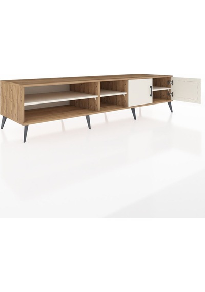 Kronos Tv Ünitesi 3 Raflı 2 Kapaklı 220x59x51 Çam-aytaşı Aytası/aytası - Atlas Çam Kronos Tv Ünitesi 3 Raflı 2 Kapaklı 220x59x51 Çam-aytaşı Aytası/aytası - Atlas Çam