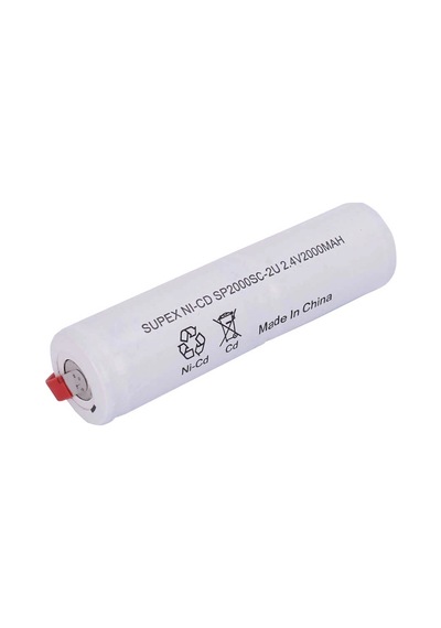 2000mah 2.4v Nicd 2 Li Üstüste Şarjlı Süpürge Pili