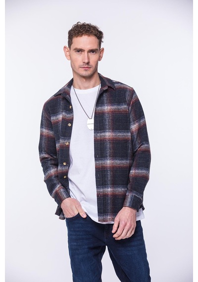 Oversize Oduncu Yumuşak Dokulu %100 Cotton Kareli Hediye Kutulu Erkek Gömlek Fs-002201 - Yeşil-1734 Oversize Oduncu Yumuşak Dokulu %100 Cotton Kareli Hediye Kutulu Erkek Gömlek Fs-002201 - Yeşil-1734