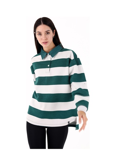 Scorp Luxe Kadın Casual Sweatshirt Yeşil Standart Çok Renkli