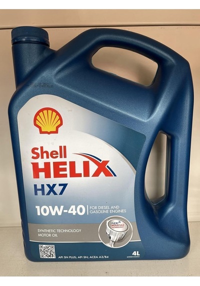 Shell Helix Hx7 10w/40 4 Litre Üretim 2024
