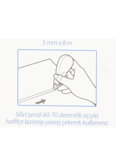453 Şerit Silici, 5 Mm X 8 M, Midi