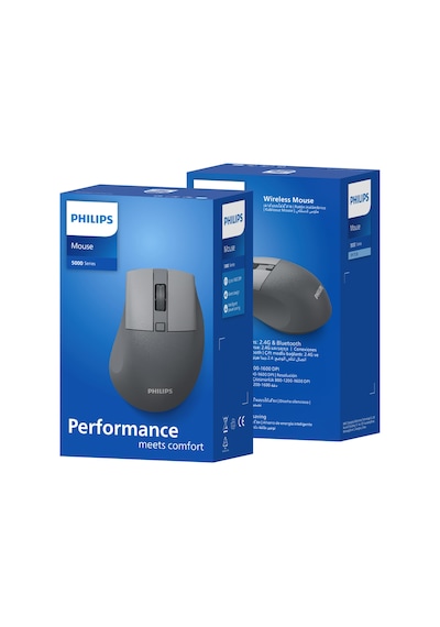 Philips SPK7528 Kablosuz Bluetooth 1600DPI 5 Tuşlu Sessiz Optik Mouse
