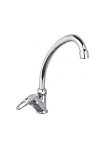 Aç-Kapa Tek Su Girişli Lavabo Mutfak Bataryası
