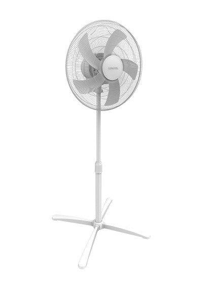 Kumtel Beyaz 16 İnç Ayaklı Vantilatör 50 W, 5 Pervaneli, 3 Kademeli, 121 Cm Yükseklik