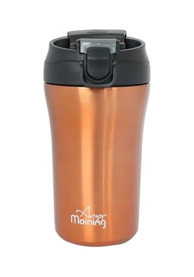 Morning 400 Ml Paslanmaz Çelik Termos Mug Çift Işlevli Sızdırmaz Kapaklı Siyah Sı232021 Genel