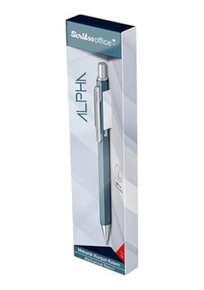 Office Alpha Versatil 0.7 Mm Mavi, Şeffaf Amb. -