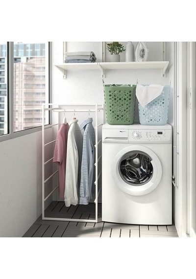 Ikea Slıbb Çamaşır Sepeti, Mavi, 24 Lt