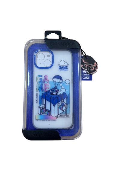 Rock Space Apple Uyumlu iPhone 14 Peace Elite Serisi Kılıf Mavi Mavi