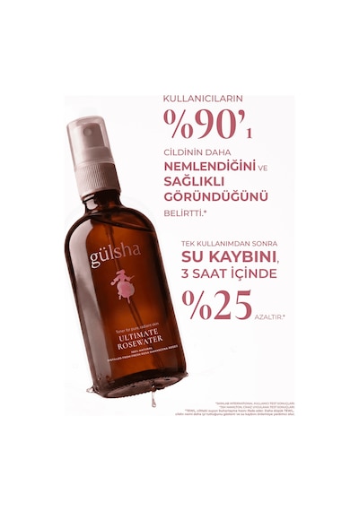 Gülsha Tam Gül Suyu 100 ML