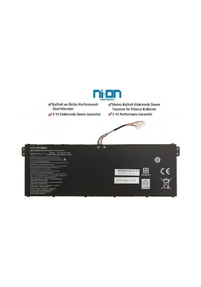 Nion Acer Ap16m5j Uyumlu Notebook Batarya - Pil