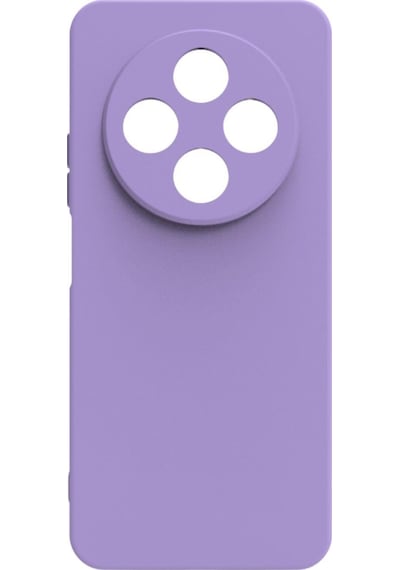 Xiaomi Redmi 14c Kılıf Kamera Korumalı Silikon Rubber Arka Kapak Lila