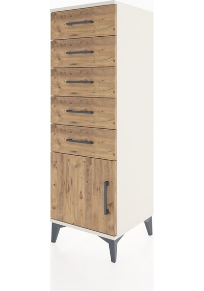Hyperion Dolap 5 Çekmeceli Tek Kapaklı 44x44x134 Aytaşı-çam Aytaşı Hyperion Dolap 5 Çekmeceli Tek Kapaklı 44x44x134 Aytaşı-çam Aytaşı