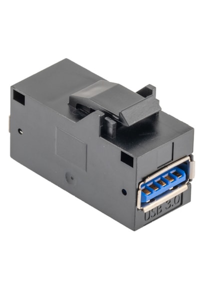 Alfais 6088 Usb 3.0 A Dişi To Dişi Keystone Jack Adaptör Çevirici Uzatma Dönüştürücü Ara Bağlantı
