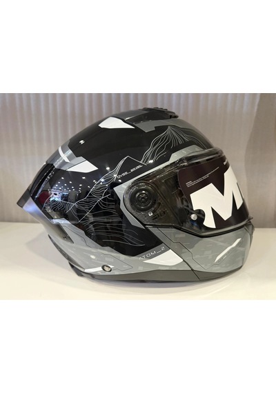 Kask Mt Atom 2 Highlands C2 Parlak Gri