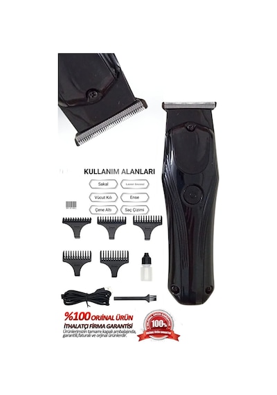 Ar-0032 Profesyonel Şarjlı Saç Sakal Tıraş Makinesi