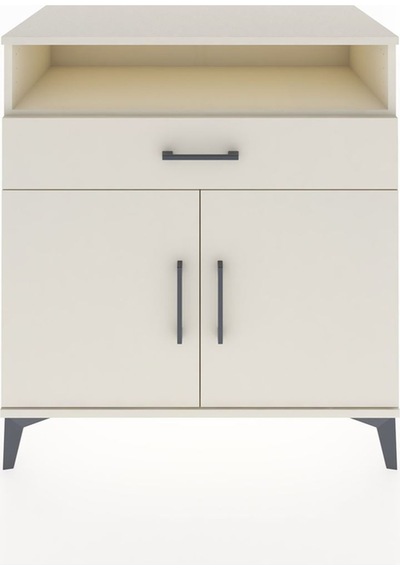 Hyperion Şifonyer 3 Raflı Tek Çekmeceli 2 Kapaklı 88x44x96 Aytaşı-aytaşı Aytası