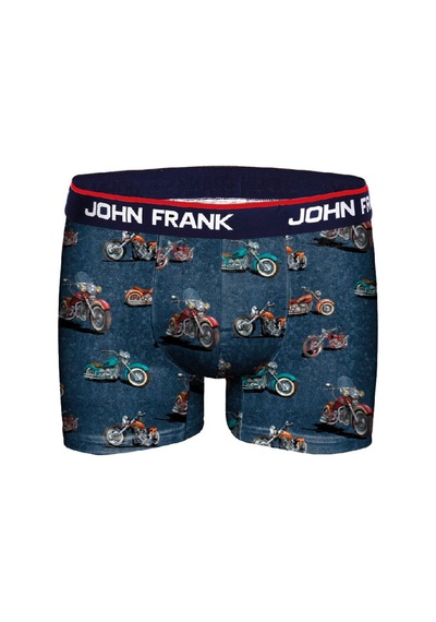 John Frank Motorcycle Boxer Çok Renkli