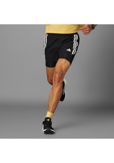 Adidas Own The Run 3 Stripes Erkek Şort C-adııq3808e50a00 Siyah