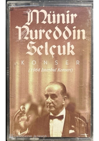Plak Değildir Kaset Tir Münir Nureddin Selçuk Konser 1964 İstan