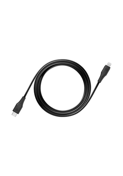 Omars Novoo Type-C Apple iPhone Uyumlu Lightning Hızlı Şarj Kablosu Siyah- 1.2