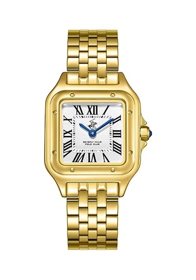 Beverly Hılls Polo Club Kadın Kol Saati Bp3755c.130 Gold Gri