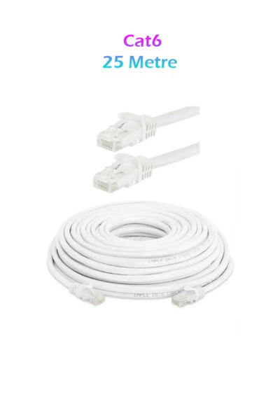 Cat 6 Ethernet Kablosu 25 Metre