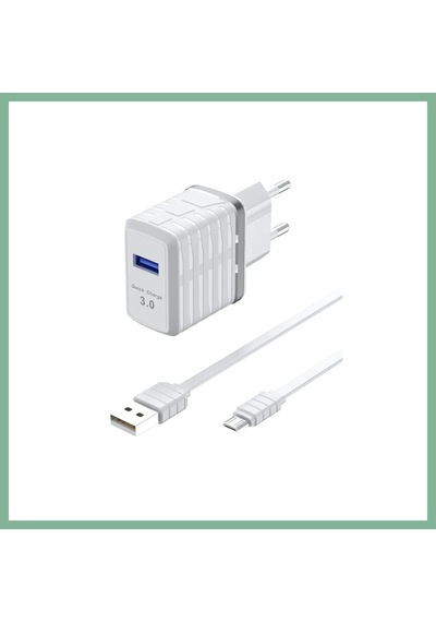 Bşkvirgo C32q 3.0 Quick Micro Usb Seyahat Şarj Cihazı Bsk2026 Standart