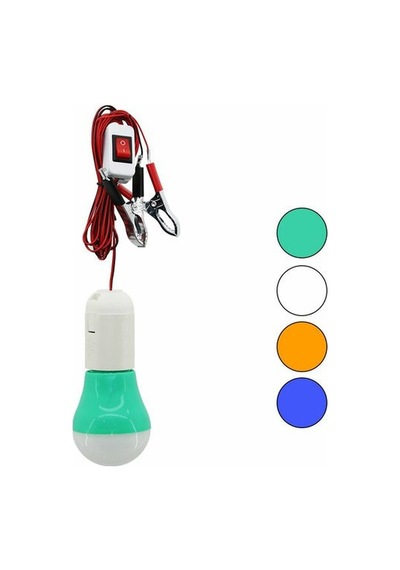 Seyyar - Led Lamba Akü Takviye Kablolu 4mt 12v - 5w 5705