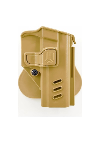 Kum Sar9 Uyumlu Polimer Tabanca Kılıfı - Silah Kılıfı Beyaz