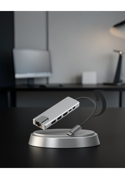 Usb Type-c 8 Girişli Hub Dönüştürücü Ucz Apple MacBook Uyumlu çevirici1