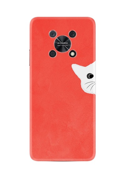 Huawei Nova Y90 Kılıf Silikon Desen Özel Seri Kedoş 1735