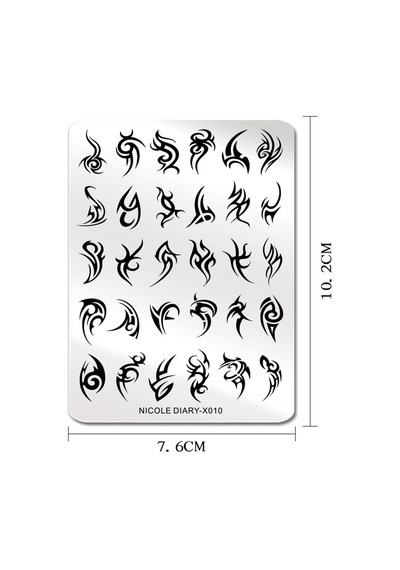 Nicole Diary Metal Stampa Tabakası X010 56257