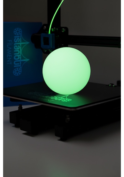3d Baskı Pla Glow İn The Dark Karanlıkta Parlayan 500 Gr Ø 1,75mm 0,05 Mm 1.75mm